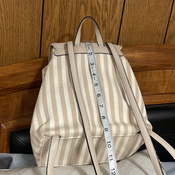 Kate Spade ♠️ " Mulberry St Breezy Striped Backpack - Picture 14 of 15